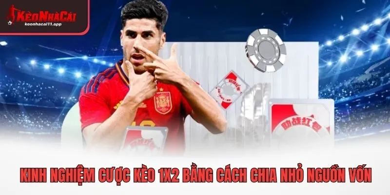 Kinh nghiệm cược kèo 1X2 bằng cách chia nhỏ nguồn vốn
