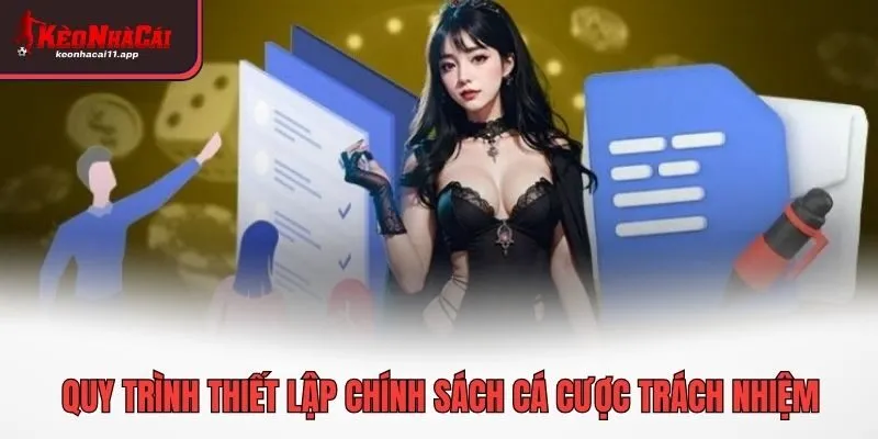 Quy trình thiết lập chính sách cá cược trách nhiệm