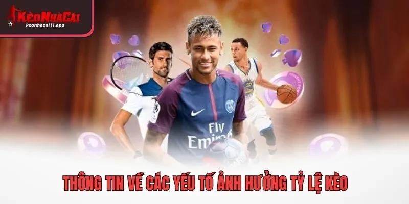 Thông tin về các yếu tố ảnh hưởng tỷ lệ kèo
